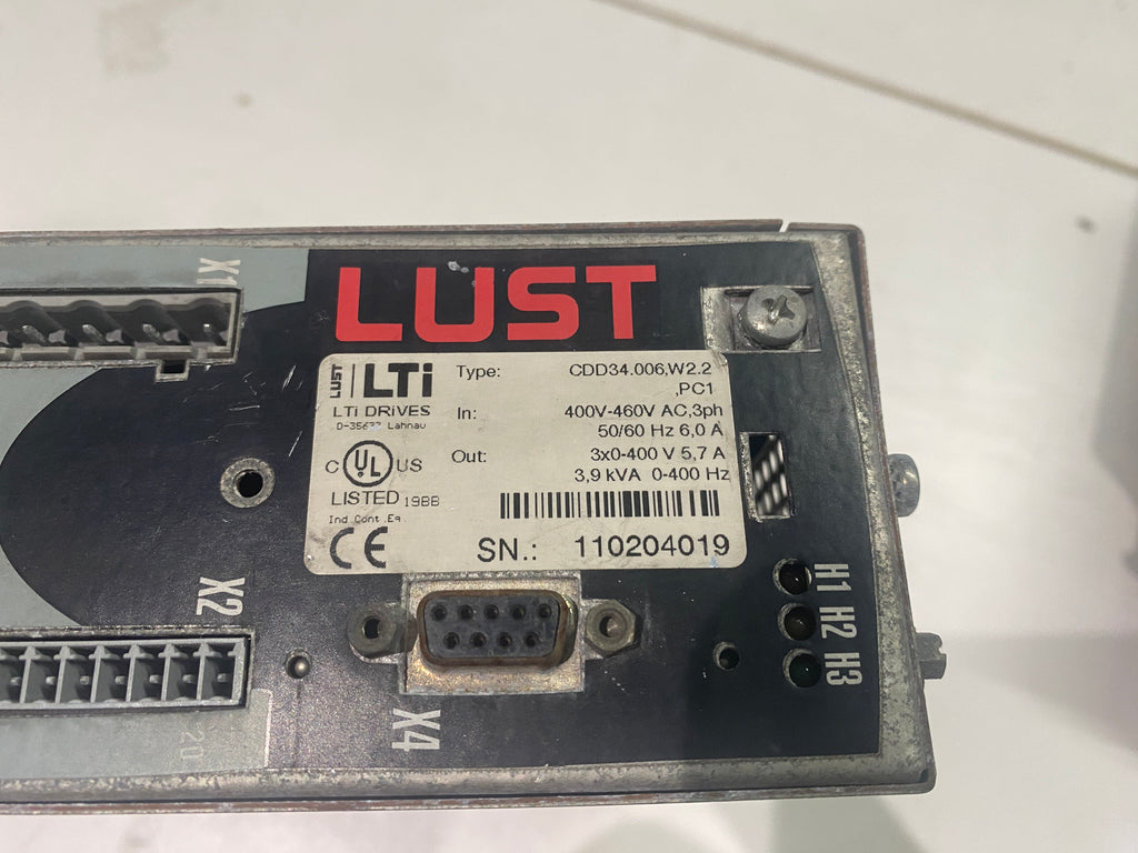 LUST LTI CDD34.006.W2.2.PC1驅動器