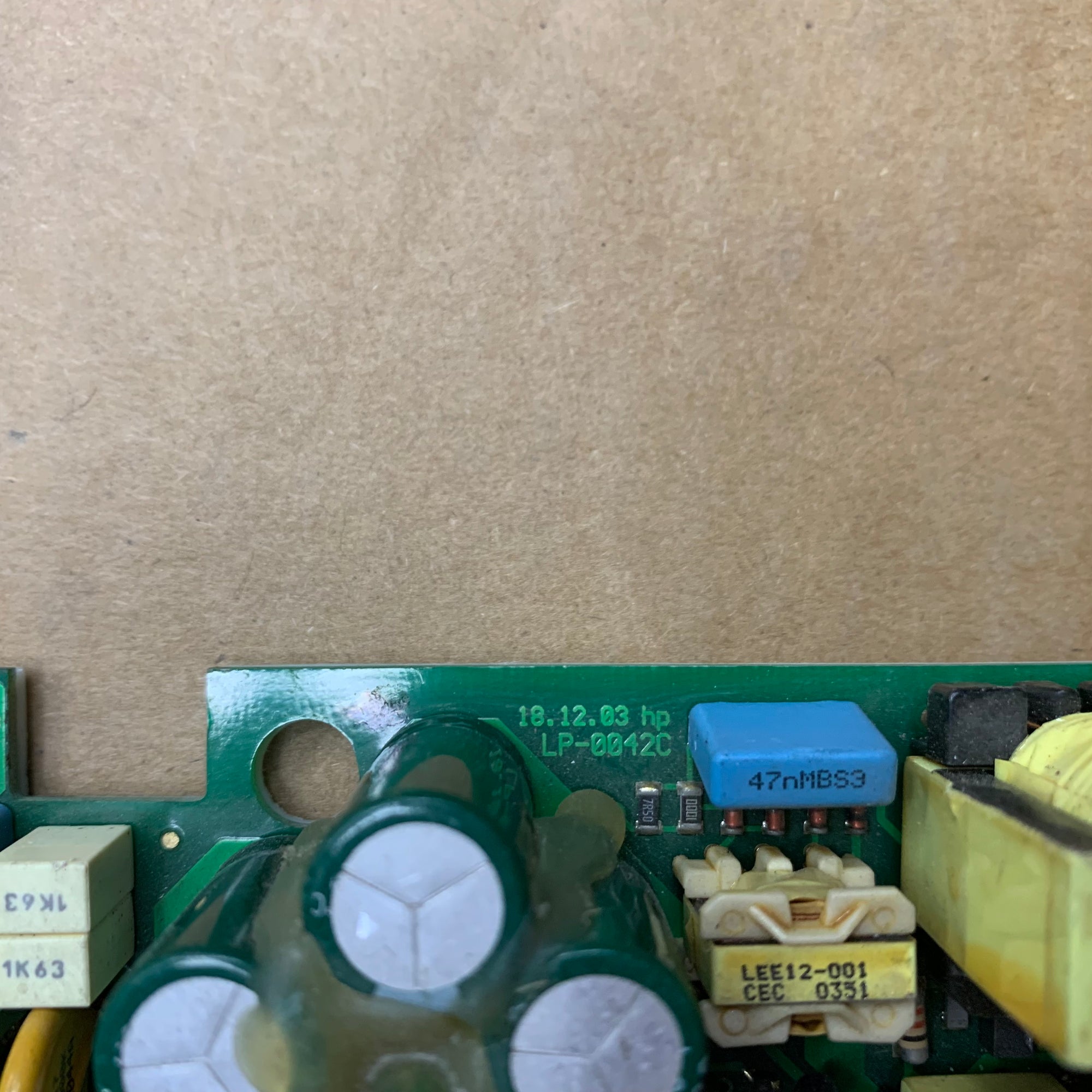 MSC LP-0042C Power Board