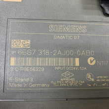 將圖片載入圖庫檢視器 6ES7318-2AJ00-0AB0 Siemens Simatic S7-300 CPU