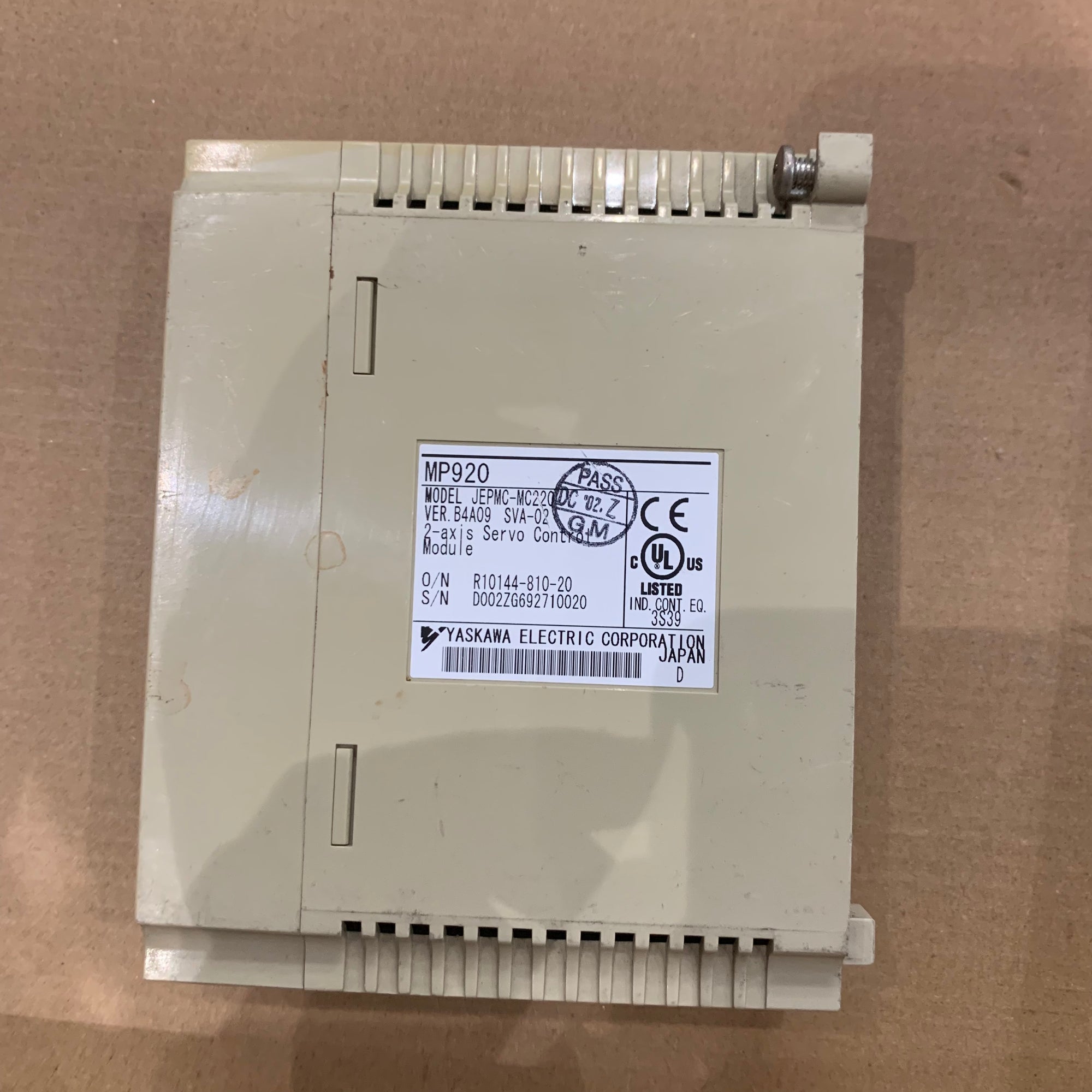 YASKAWA JEPMC-MC220控制器模組