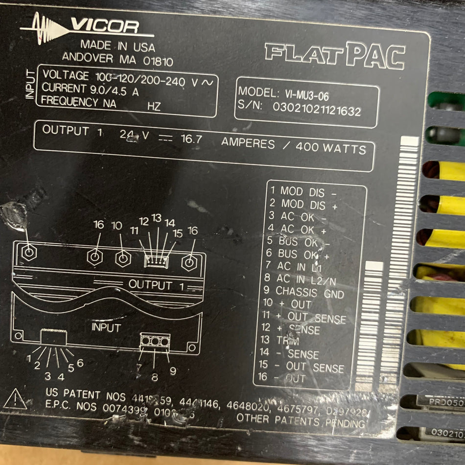VICOR VI-MU3-06電源
