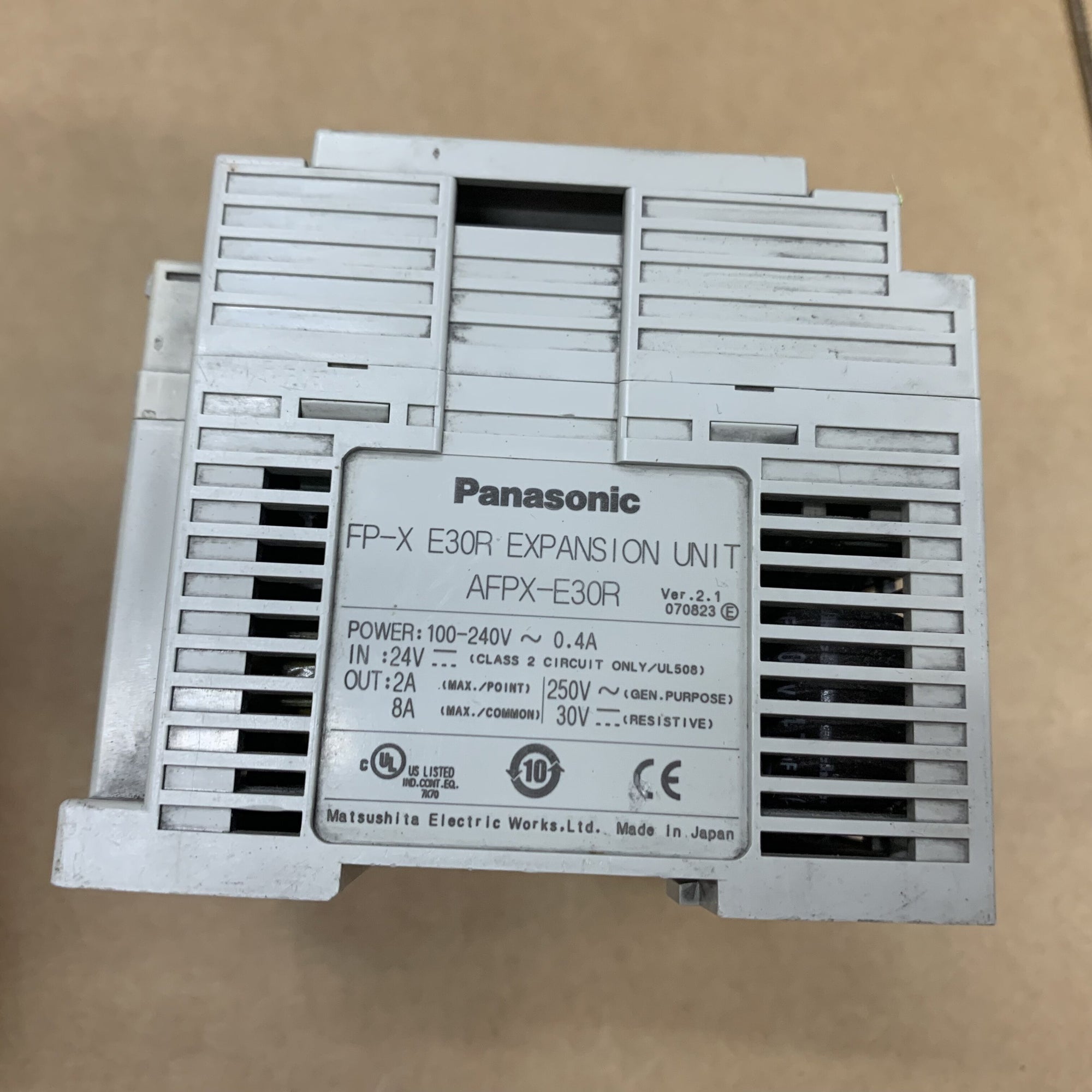 松下 AFPX-E30R PLC 模組