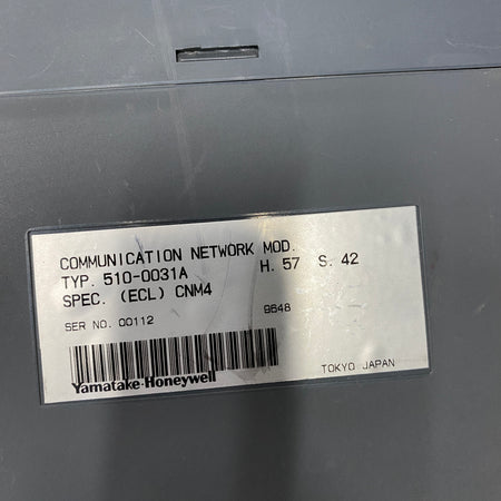 Yamatake Honeywell 510-0031A Communication Network Module - Rockss Automation