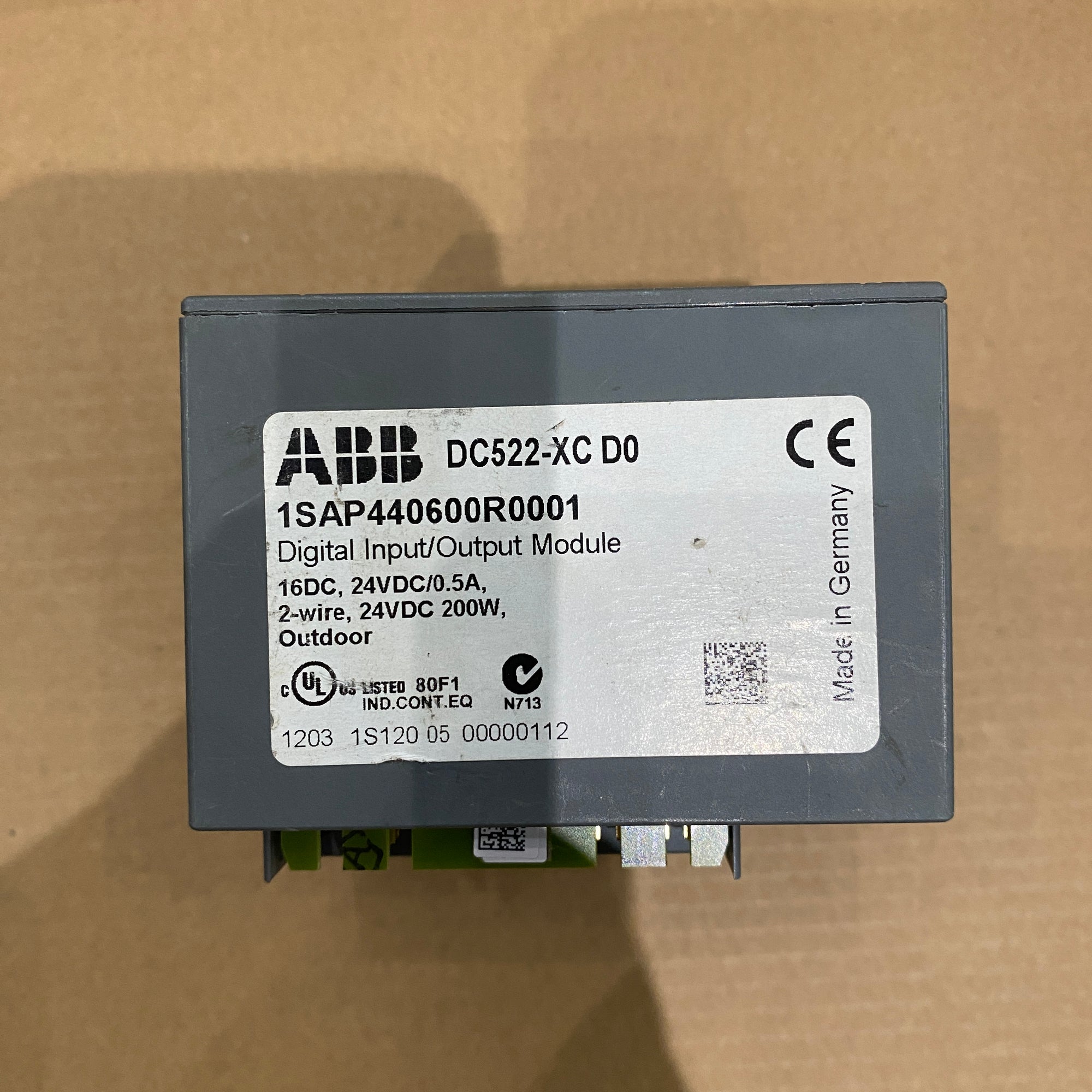ABB DC522-XC 1SAP440600R0001 數位輸入/輸出模組