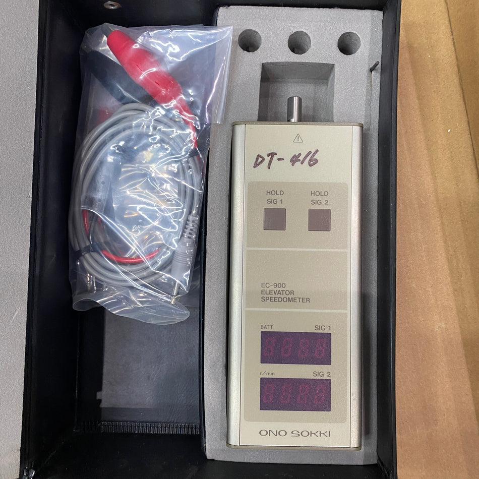 ONO SOKKI EC-900 Elevator speed tester