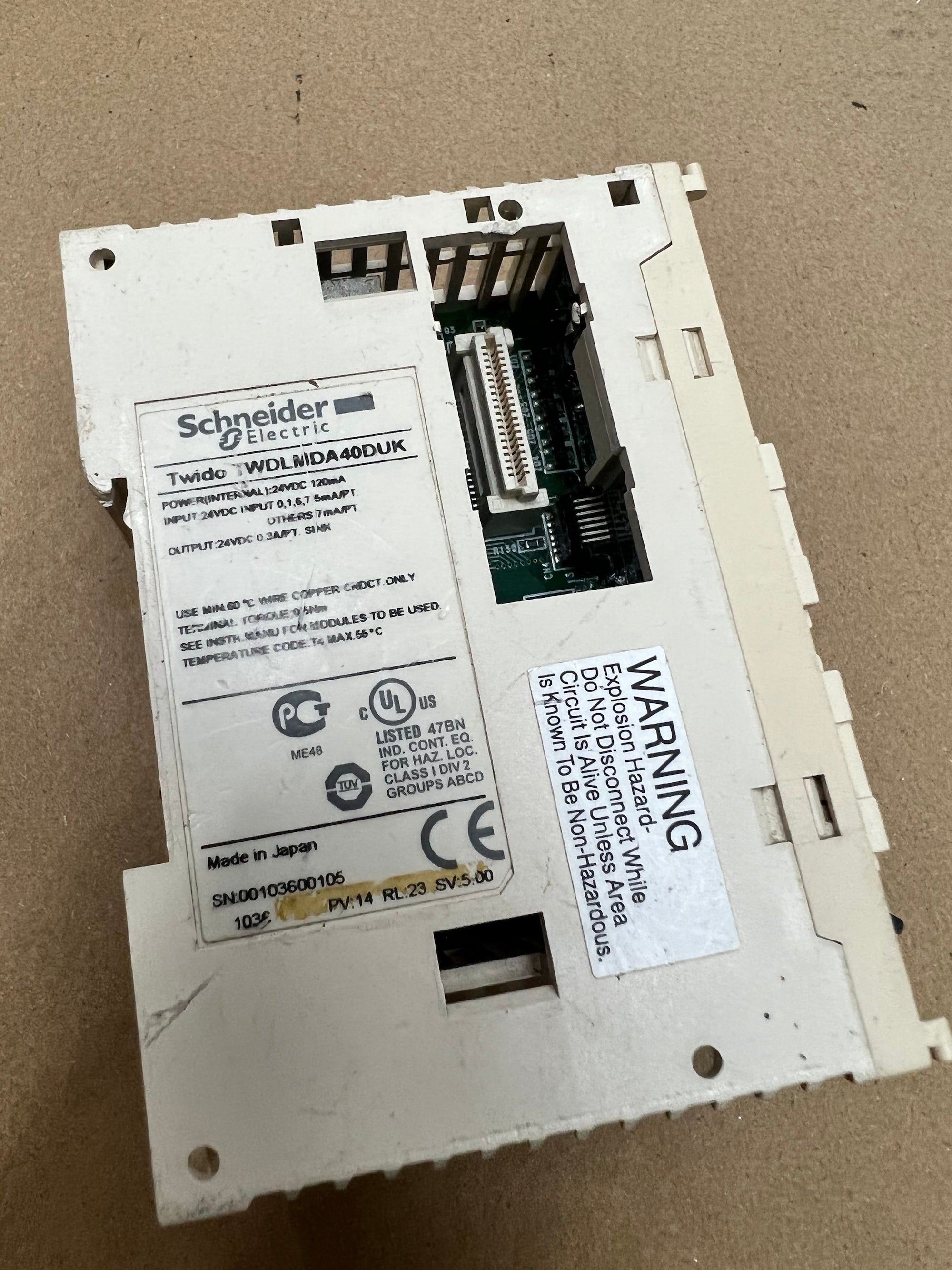 施耐德PLC Twido TWDLMDA40DUK