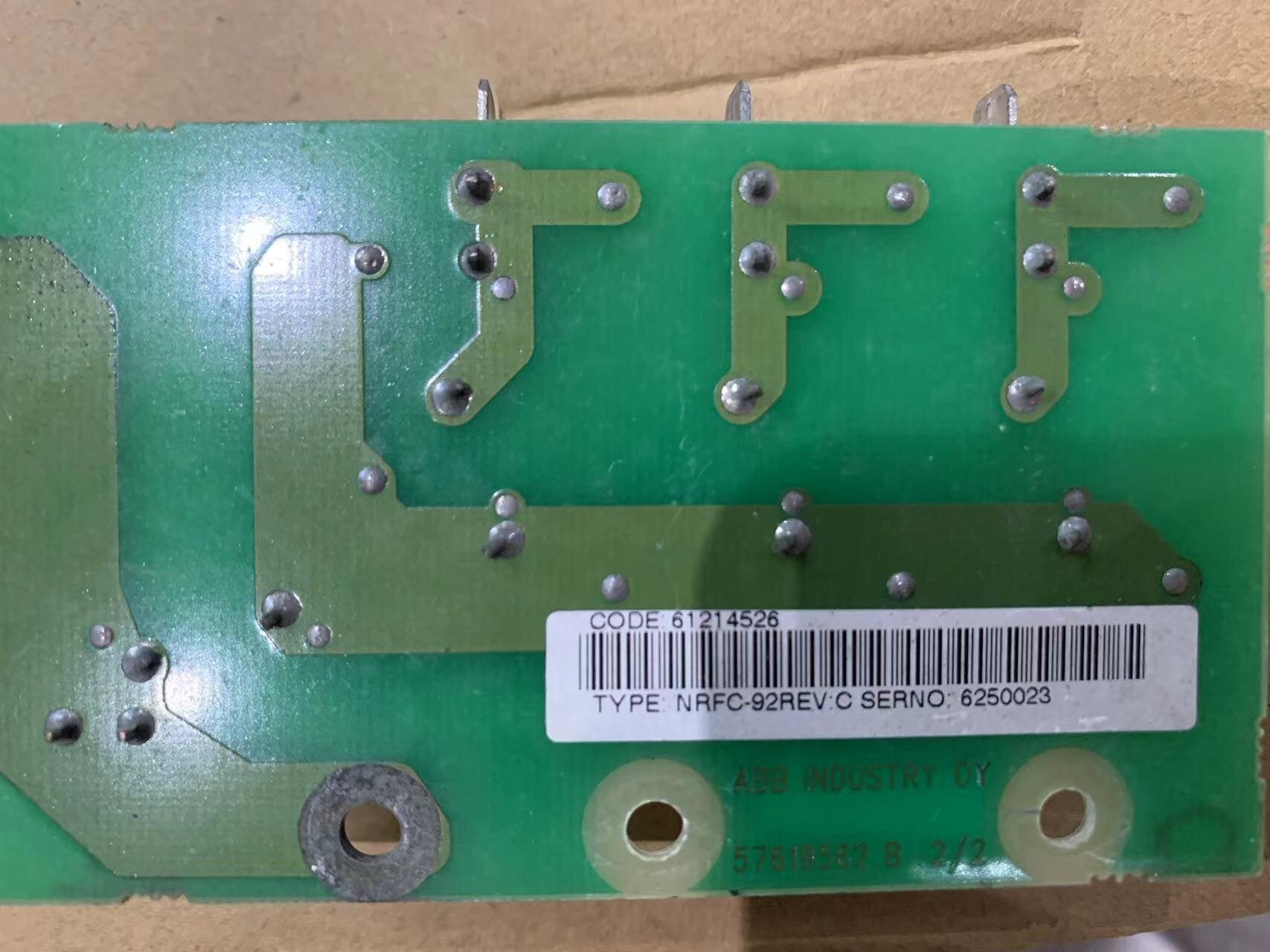 ABB ACS800變頻器NRFC-92濾波器板