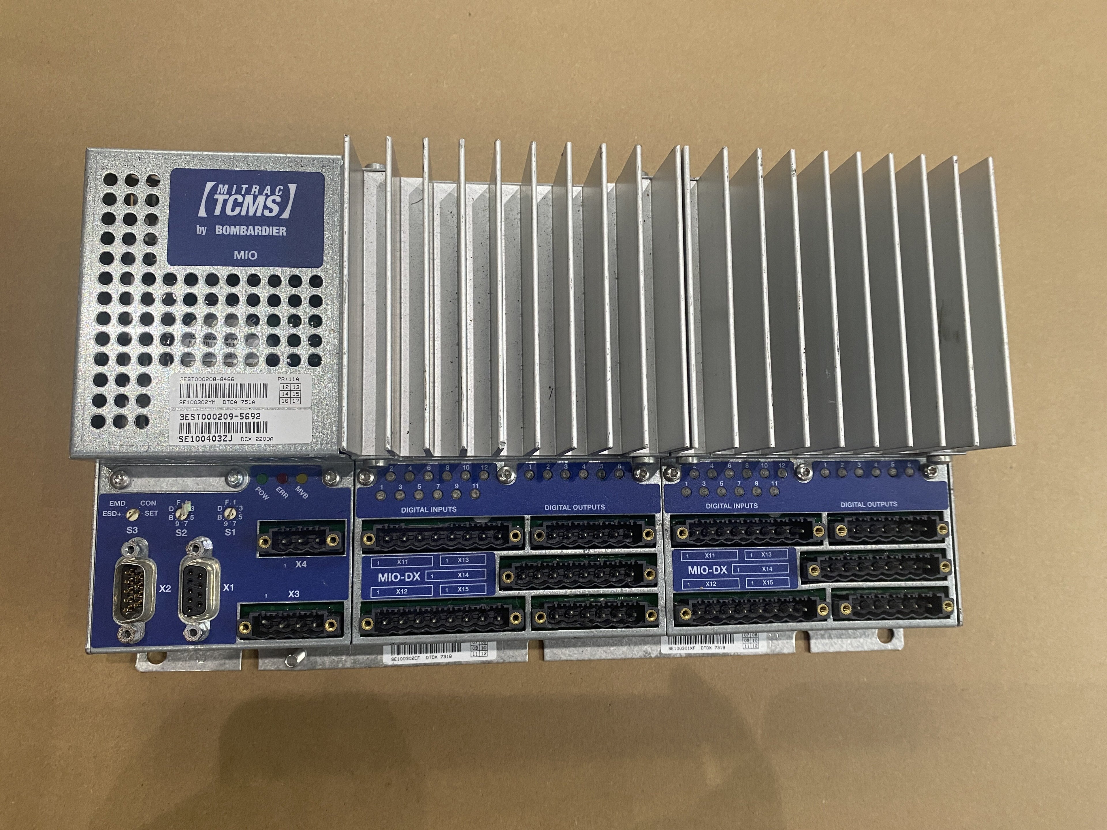 Bombardier 3EST000208-8466 3EST000209-5692 Module