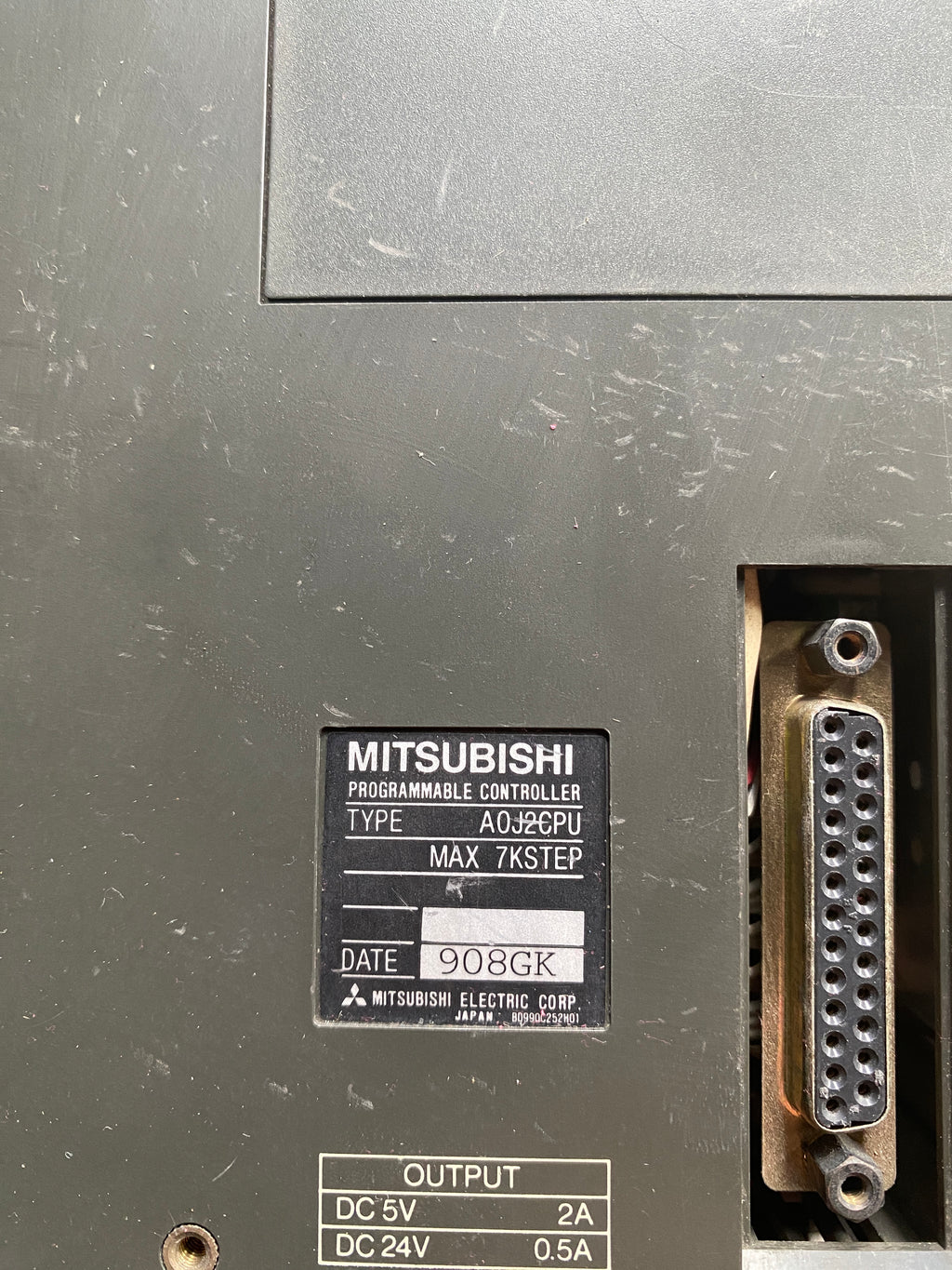 三菱 A0J2CPU CPU I/O 模組