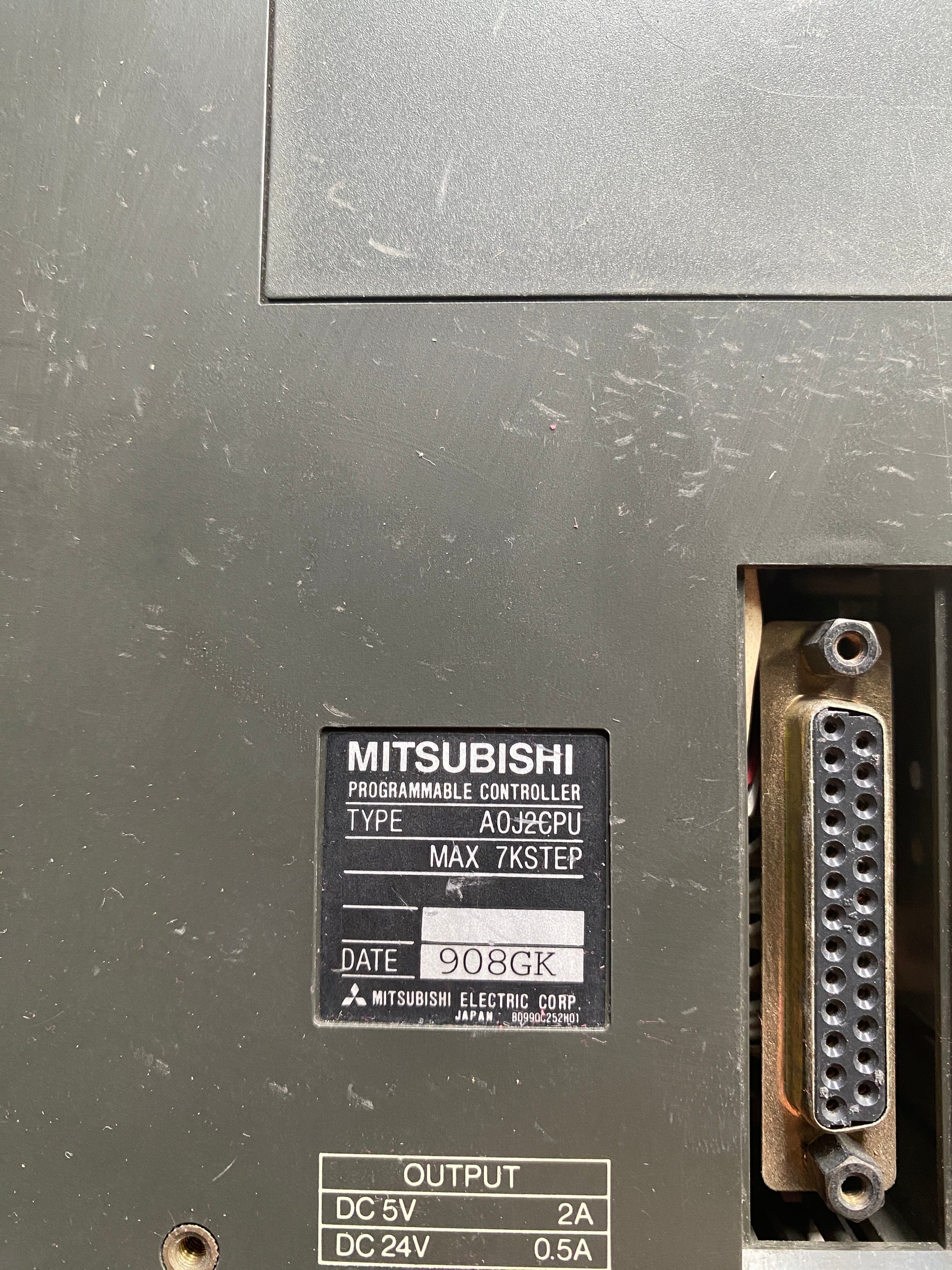 三菱 A0J2CPU CPU I/O 模組