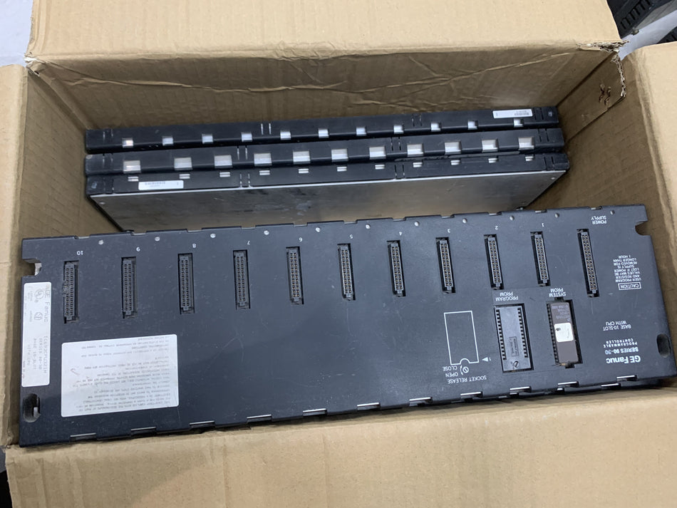 GE Fanuc IC693CPU321H 10槽基礎單元