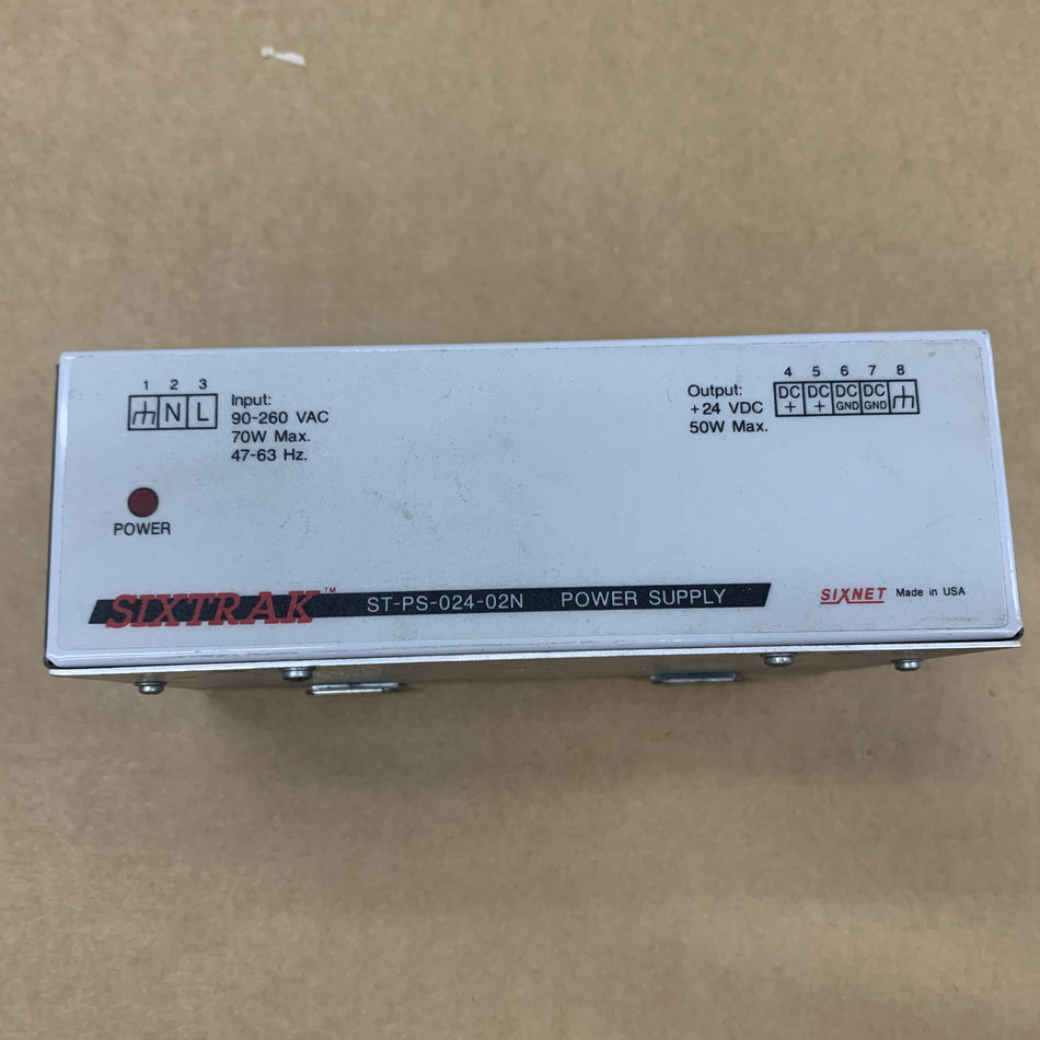 Sixnet ST-PS-024-02N Sixtrak 電源模組 PLC
