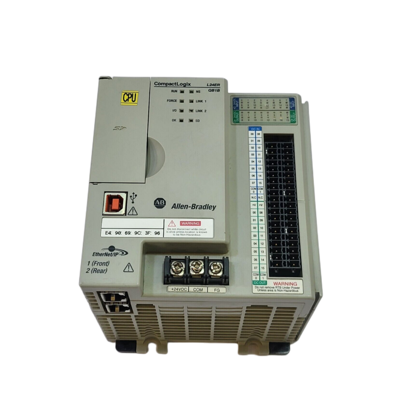 Allen Bradley 1769-L24ERQB1B CompactLogix 控制器