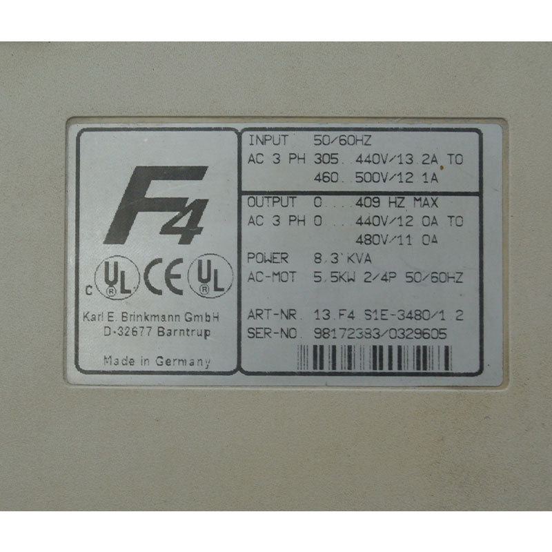 KEB 13.F4 S1E-3480 1.2 逆變器