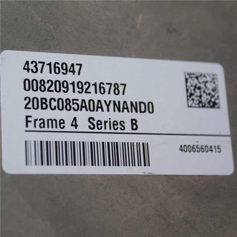 Allen Bradley 20BC085A0AYNANC0 逆變器 45kw