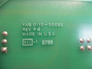 Applied Materials AMAT 0100-00052 PCB