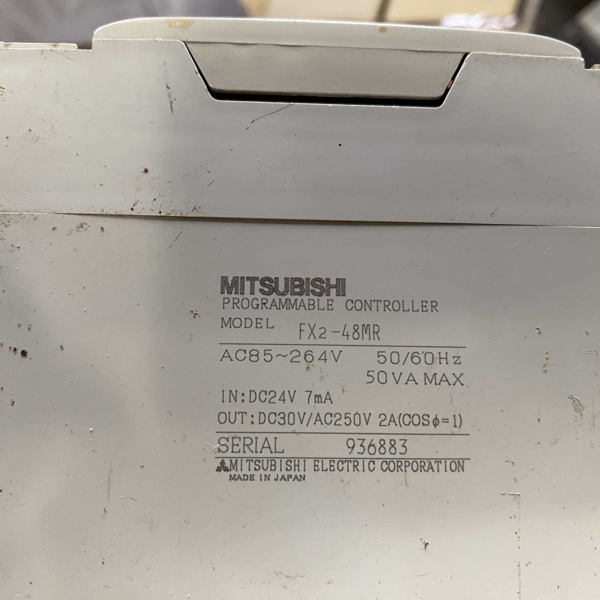 Mitsubishi Melsec FX2-48MR Programmable Controller