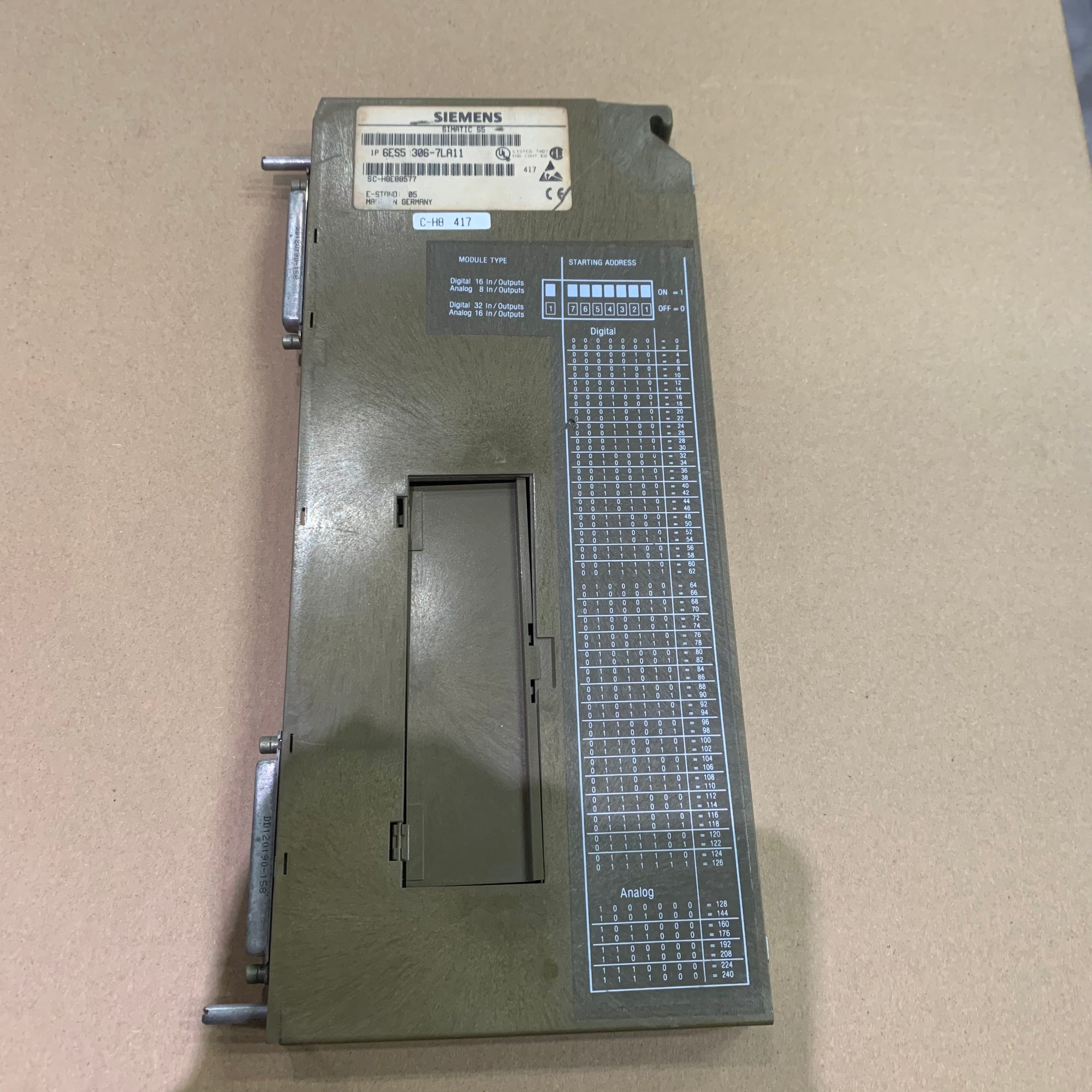 西門子 6ES5306-7LA11 介面模組 SIMATIC S5