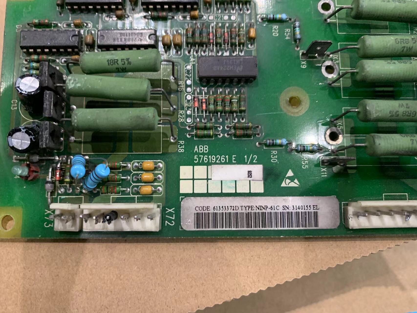 ABB ACS600 NINP-61C 電路板