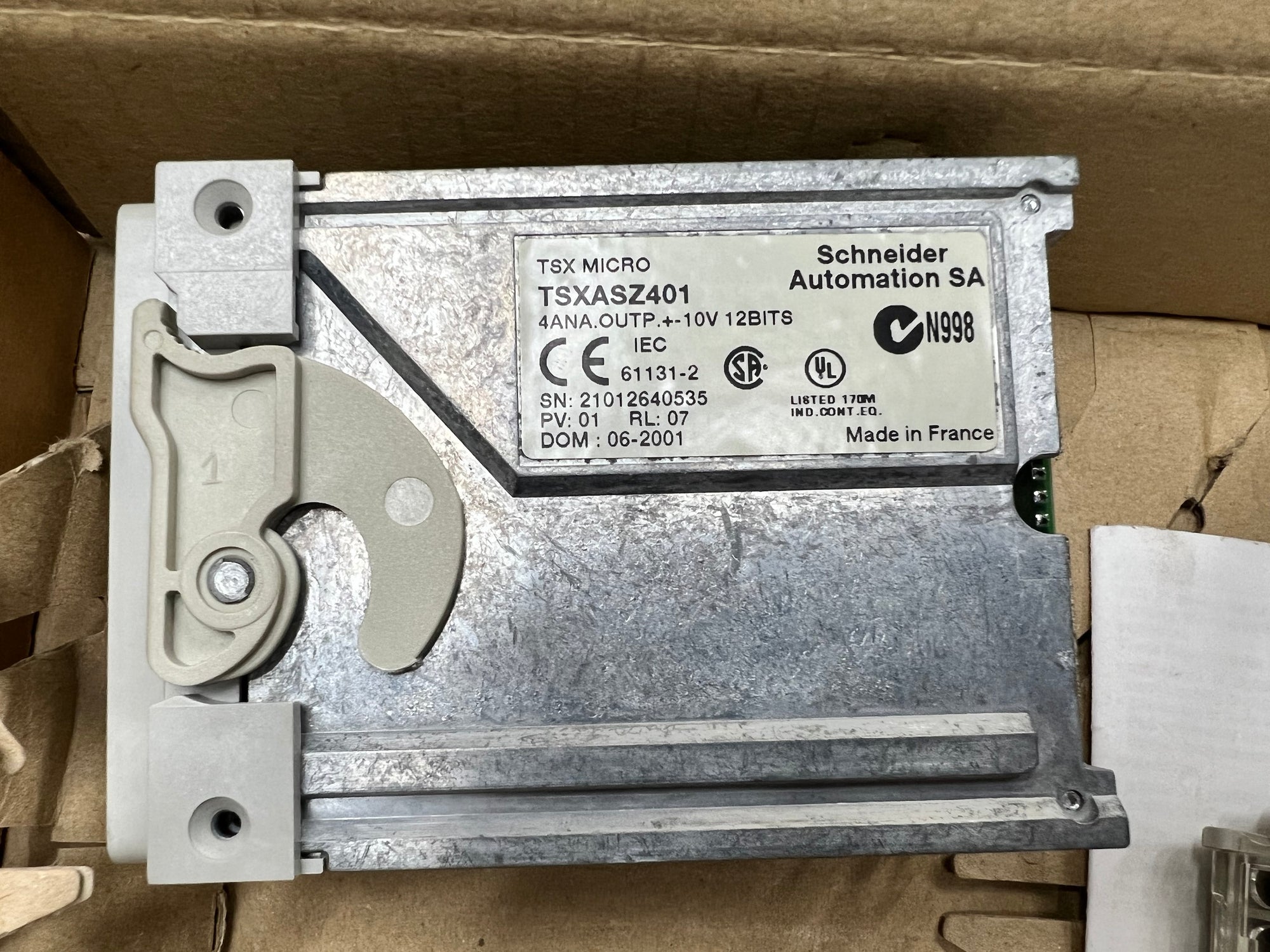 施耐德TSXASZ401 PLC輸出模組