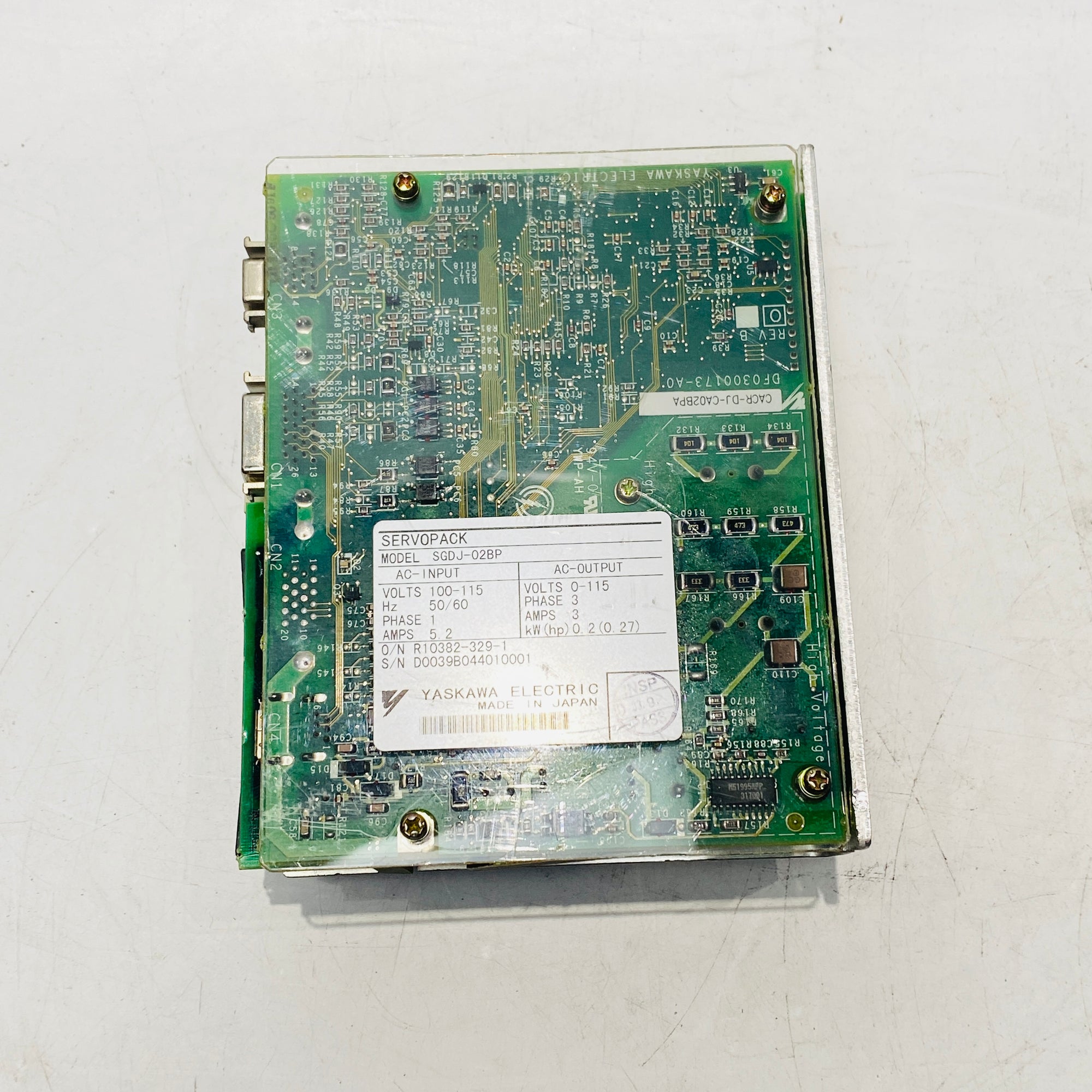 安川SGDJ-02BP伺服驅動器