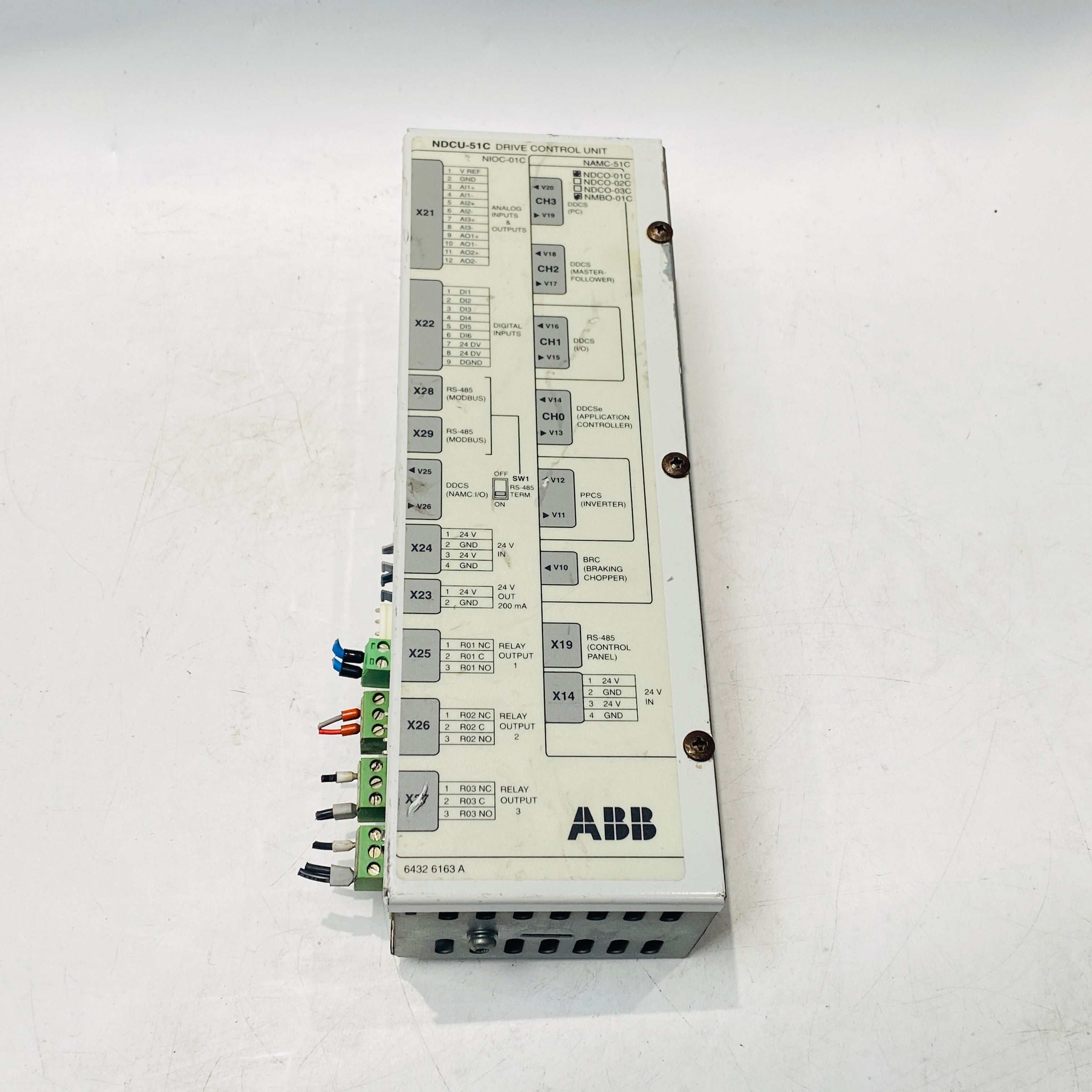 ABB NDCU-51C DRIVE CONTROL UNIT NDCU-51CKFB