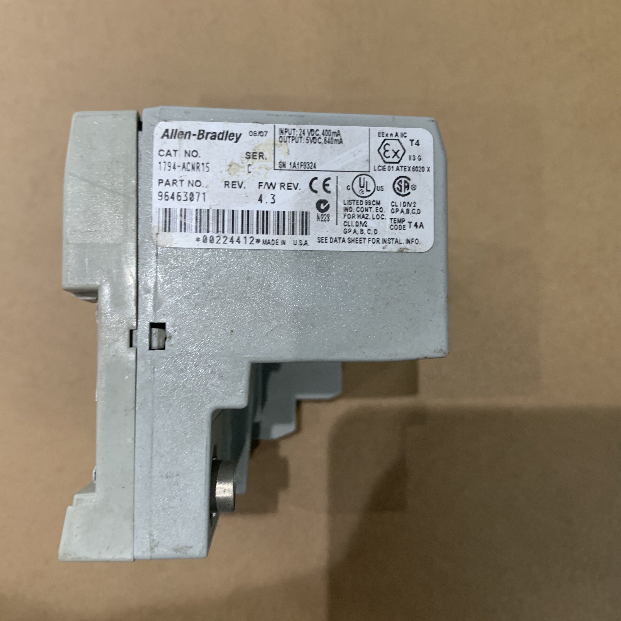 艾倫·布拉德利 1794-ACNR15 PLC 模組