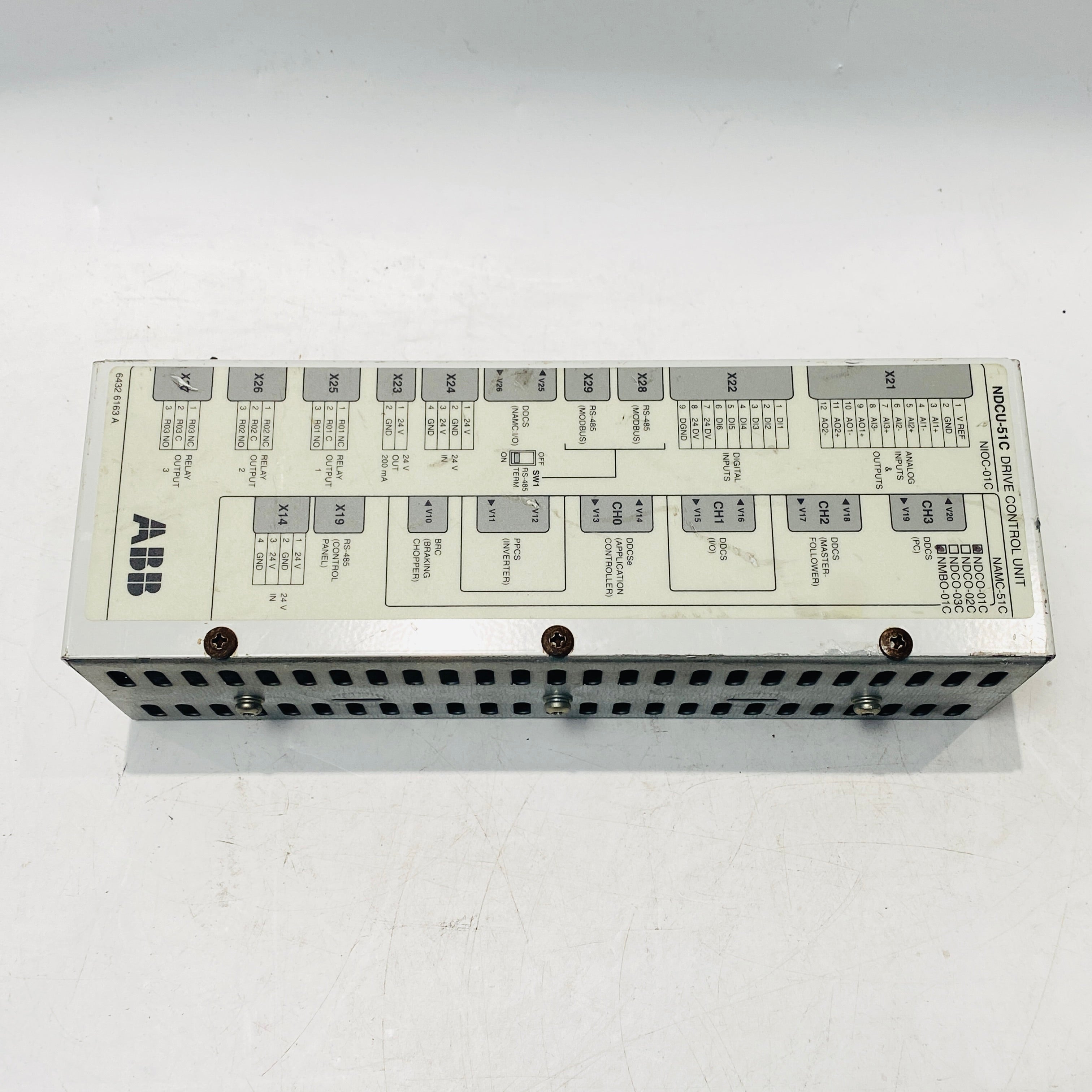 ABB NDCU-51C DRIVE CONTROL UNIT NDCU-51CKFB