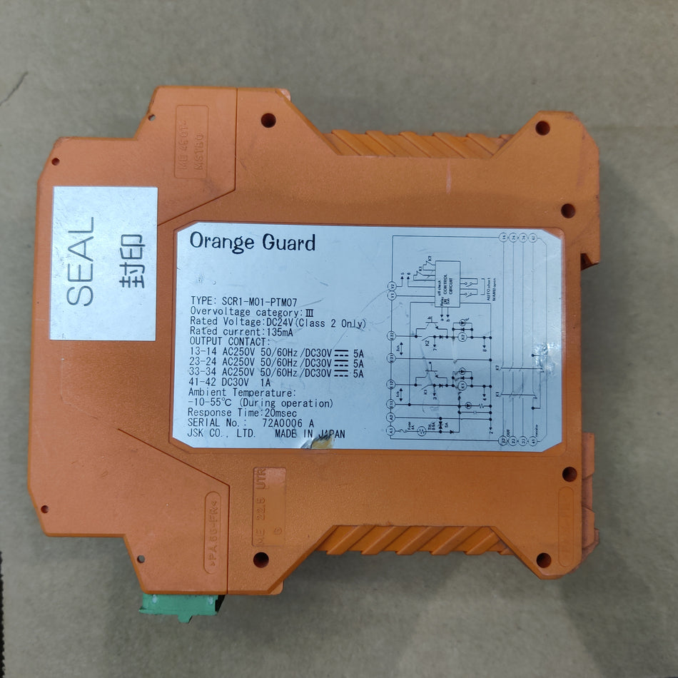 Orange Guard SCR1-M01-PTM07 Relay