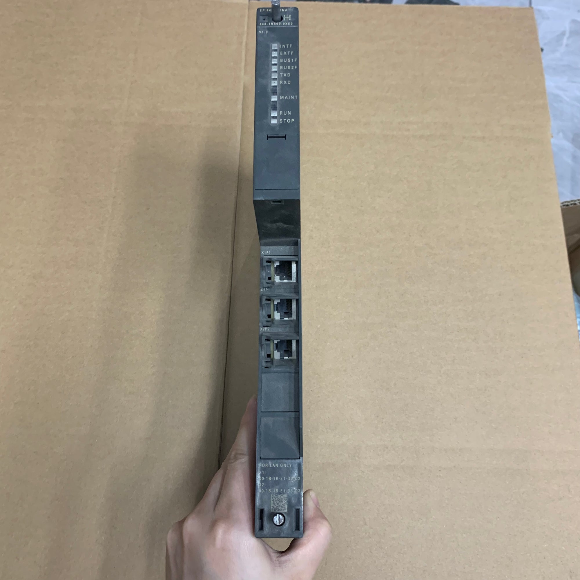 西門子SIMATIC NET CP工業乙太網路6GK7443-1RX00-0XE0