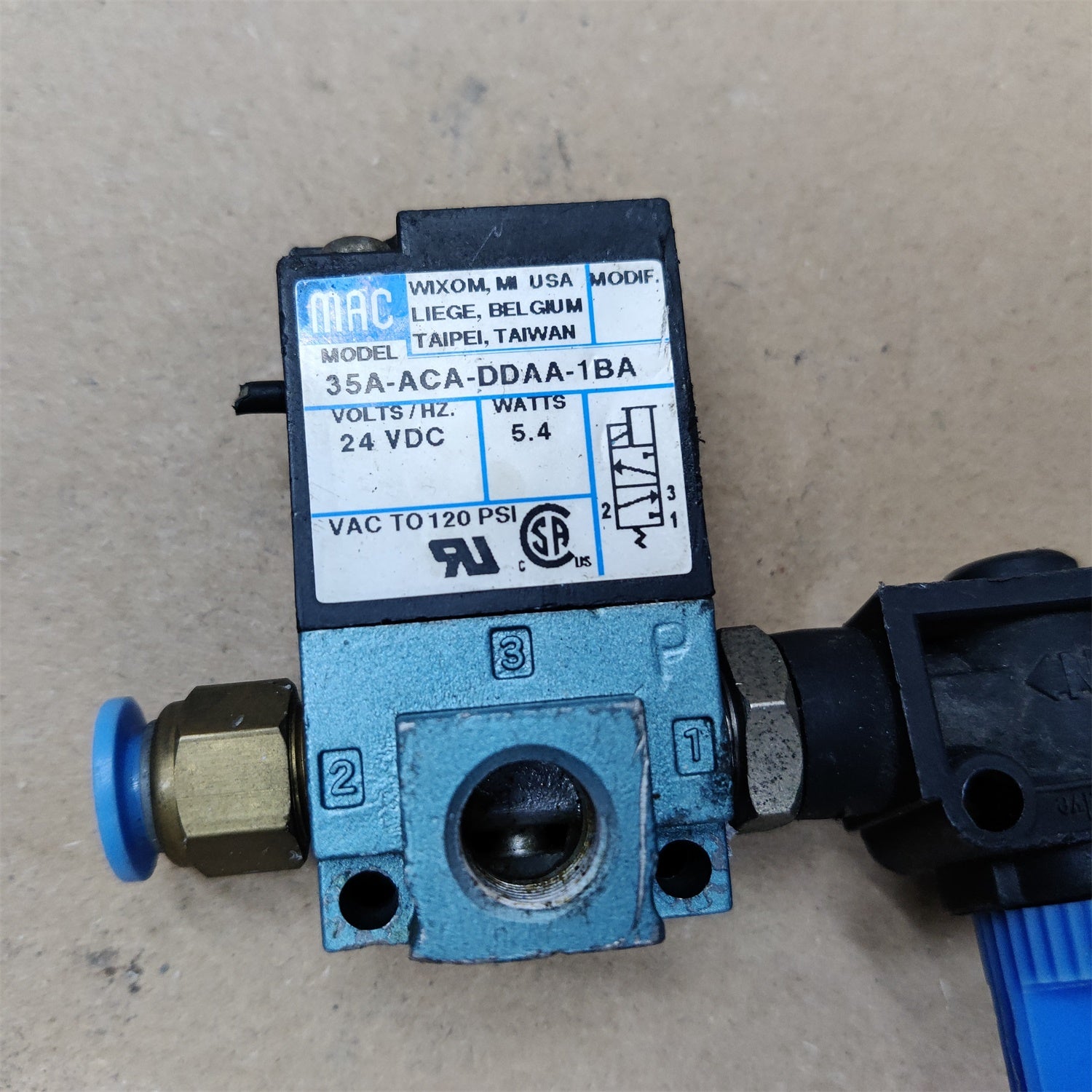 MAC 35A-ACA-DDAA-1BA Solenoid Valve / Solenoid Valve 24VDC