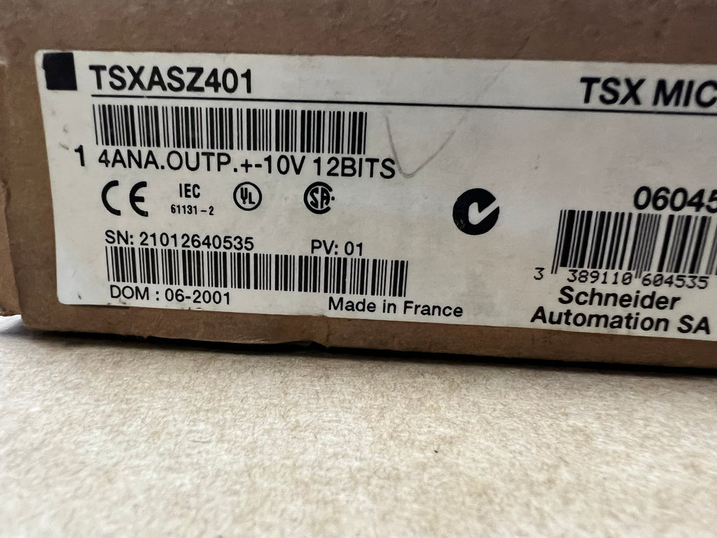 施耐德TSXASZ401 PLC輸出模組