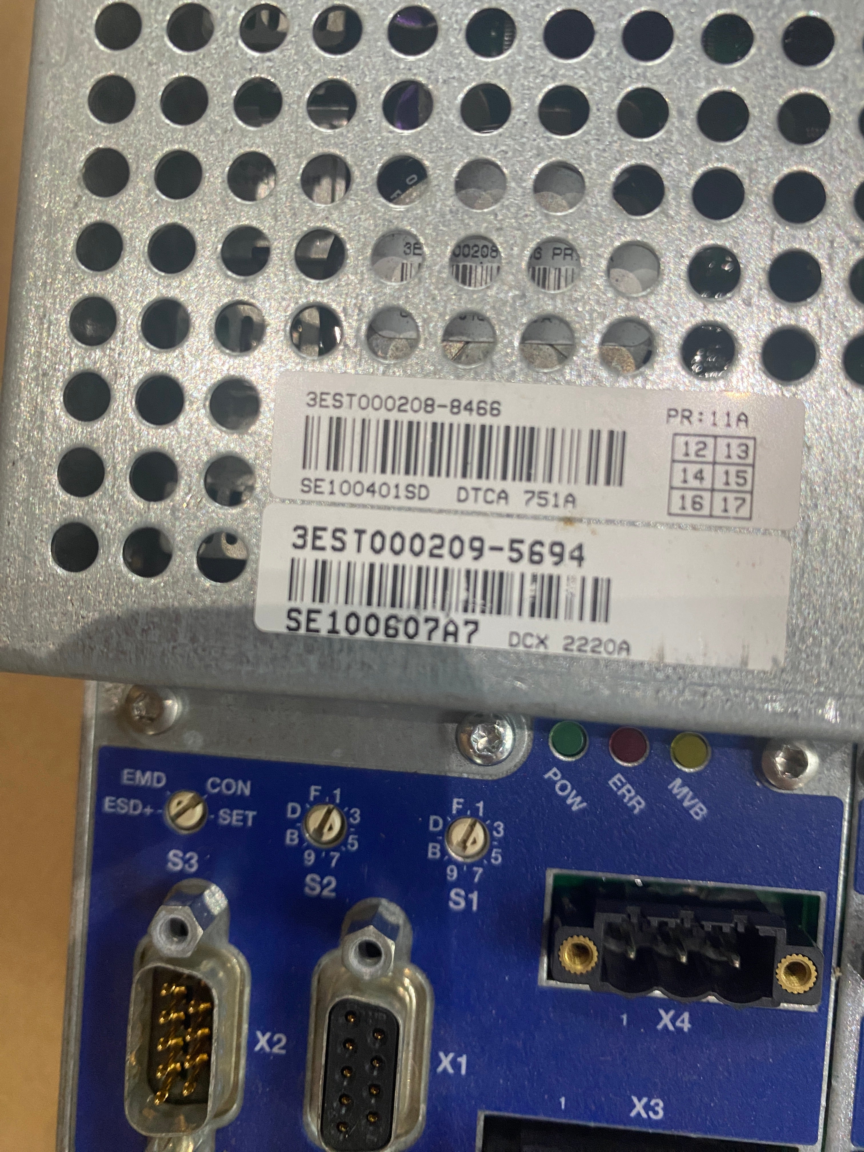 Bombardier 3EST000208-8466 3EST000209-5694 Module