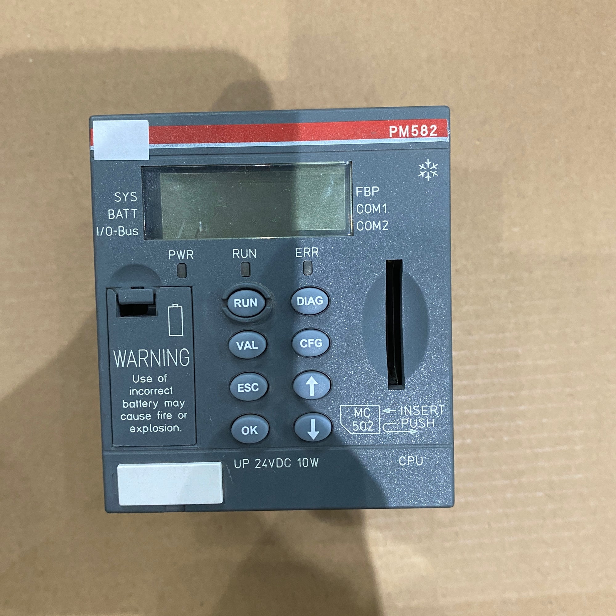 ABB PLC CPU PM582-XC AC500系列 1SAP340200R0201