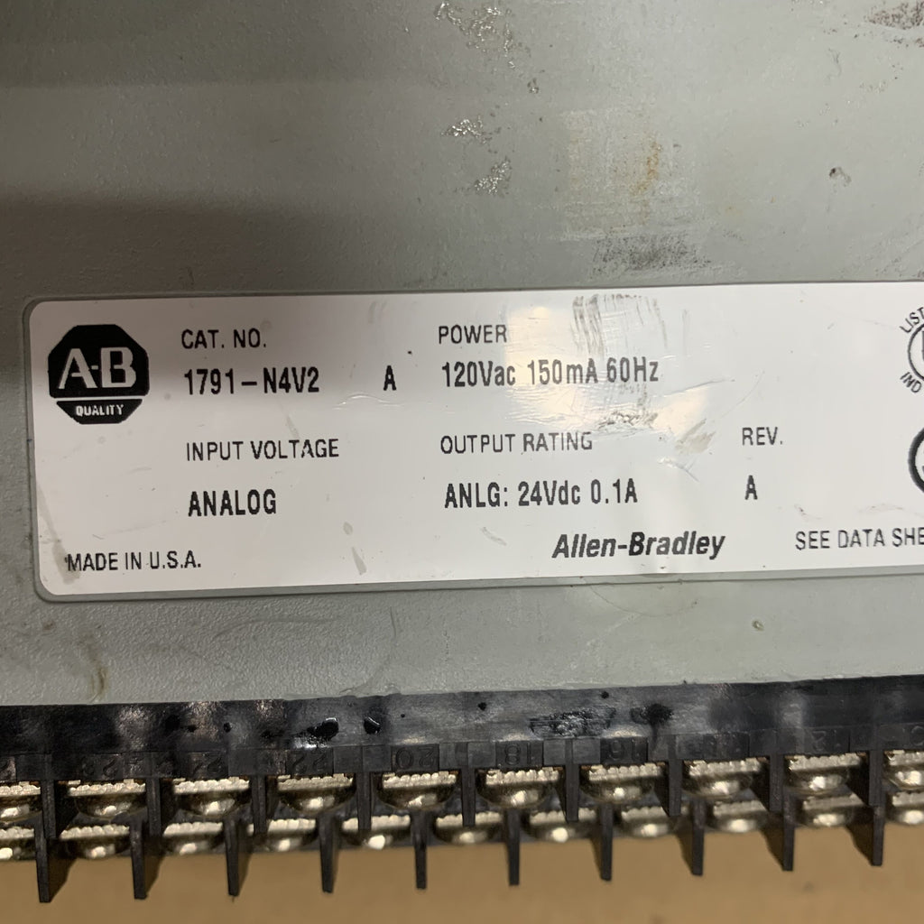 ALLEN BRADLEY CAT 1791-N4V2 模擬模組