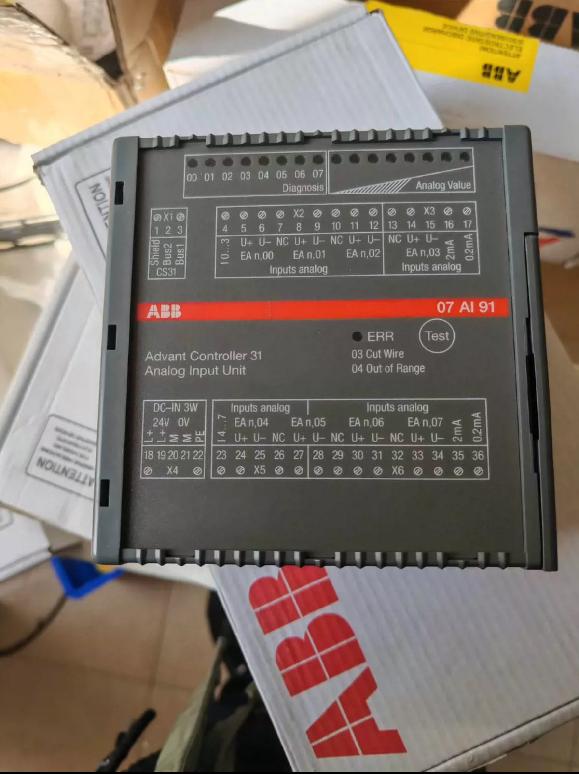 ABB控制器 全新07AI91
