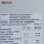 Allen Bradley 20F11ND3P4AA0NNNNN 753系列變頻器 1.5KW