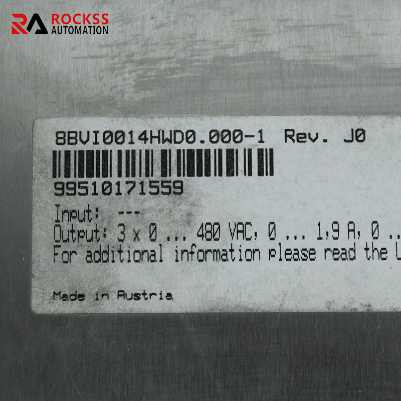 B&amp;R 8BVI0014HWD0.000-1伺服驅動器