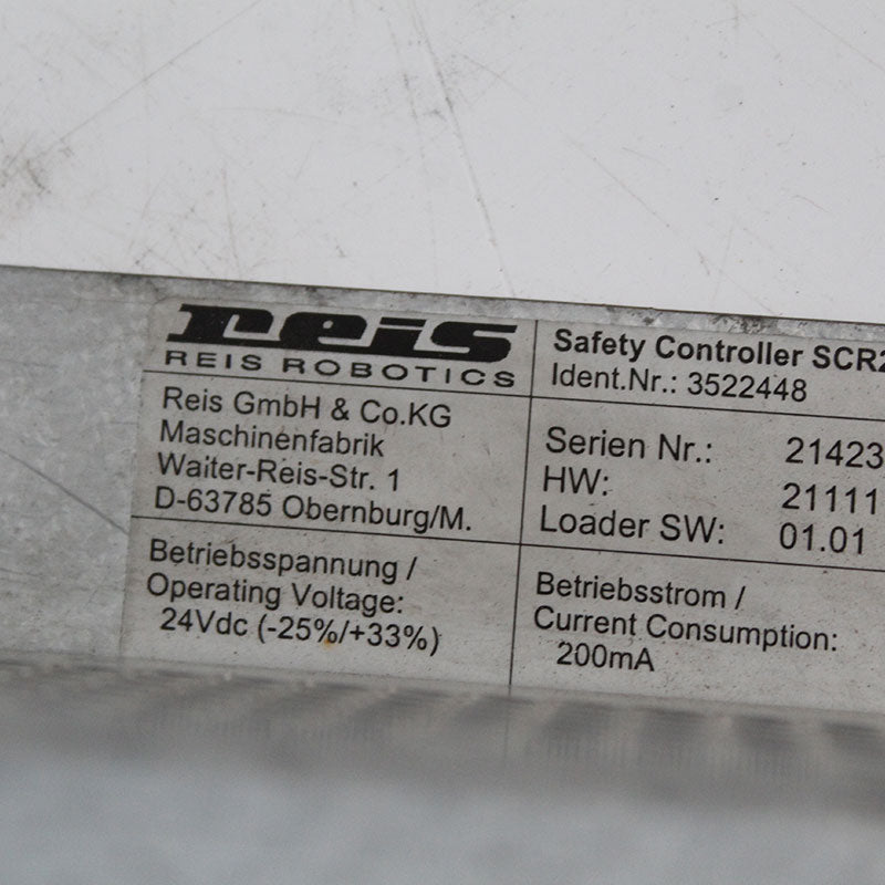 Reis SCR2 3522448 安全控制器