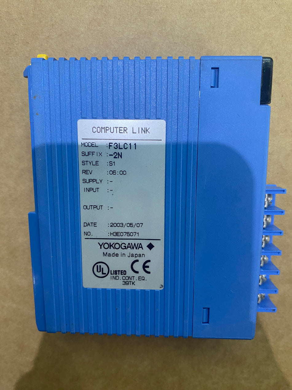 橫河F3LC11-2N PLC模組