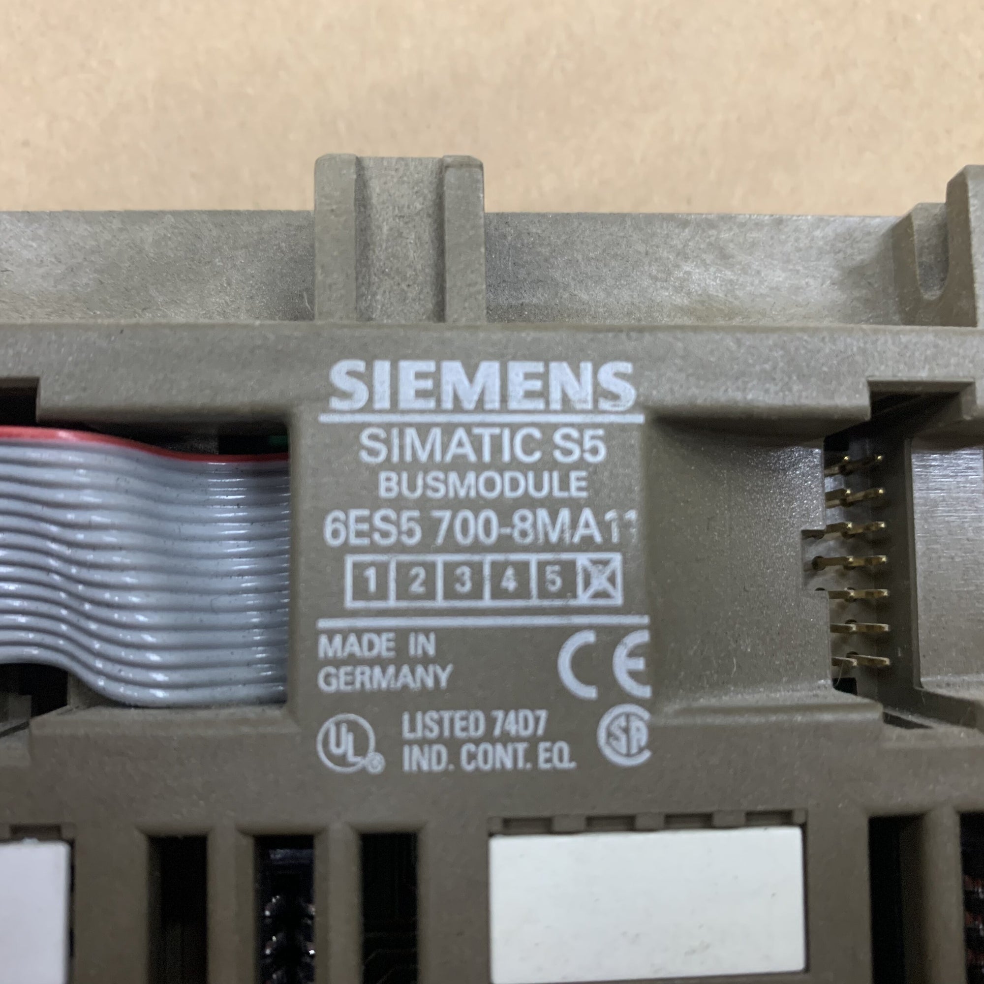 西門子SIMATIC S5 6ES5700-8MA11匯流排模組