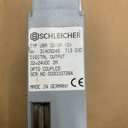 SCHLEICHER UBA32/2A DIGITAL OUTPUT MODULE