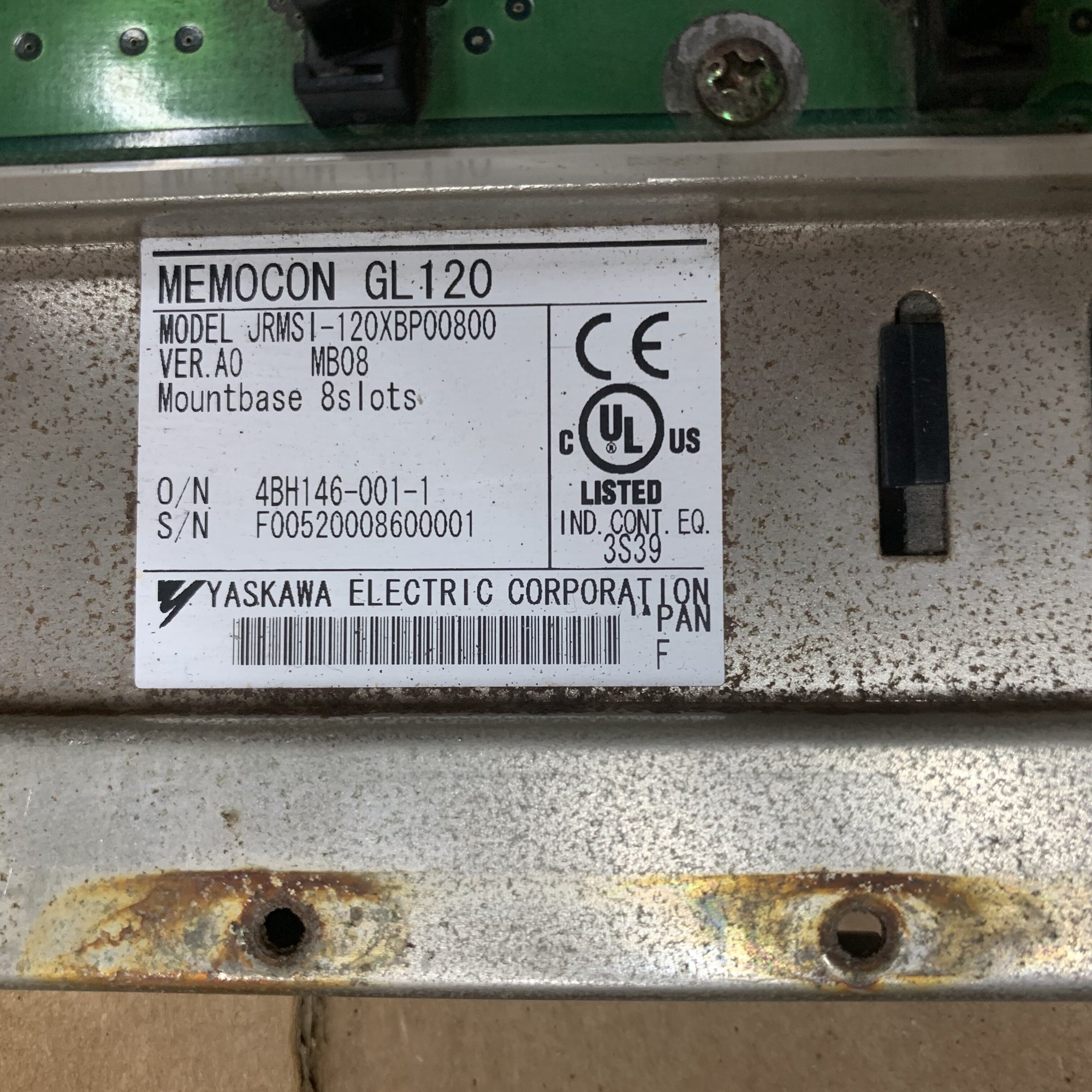 安川馬達 JRMSI-120XBP00800 8 槽機架安裝底座