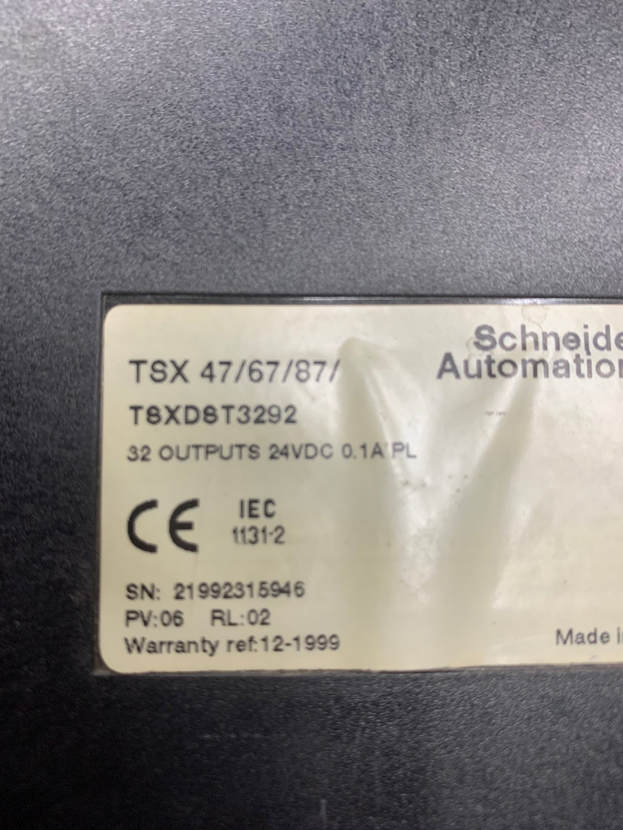 施耐德電機 TSXDST3292 PLC 模組