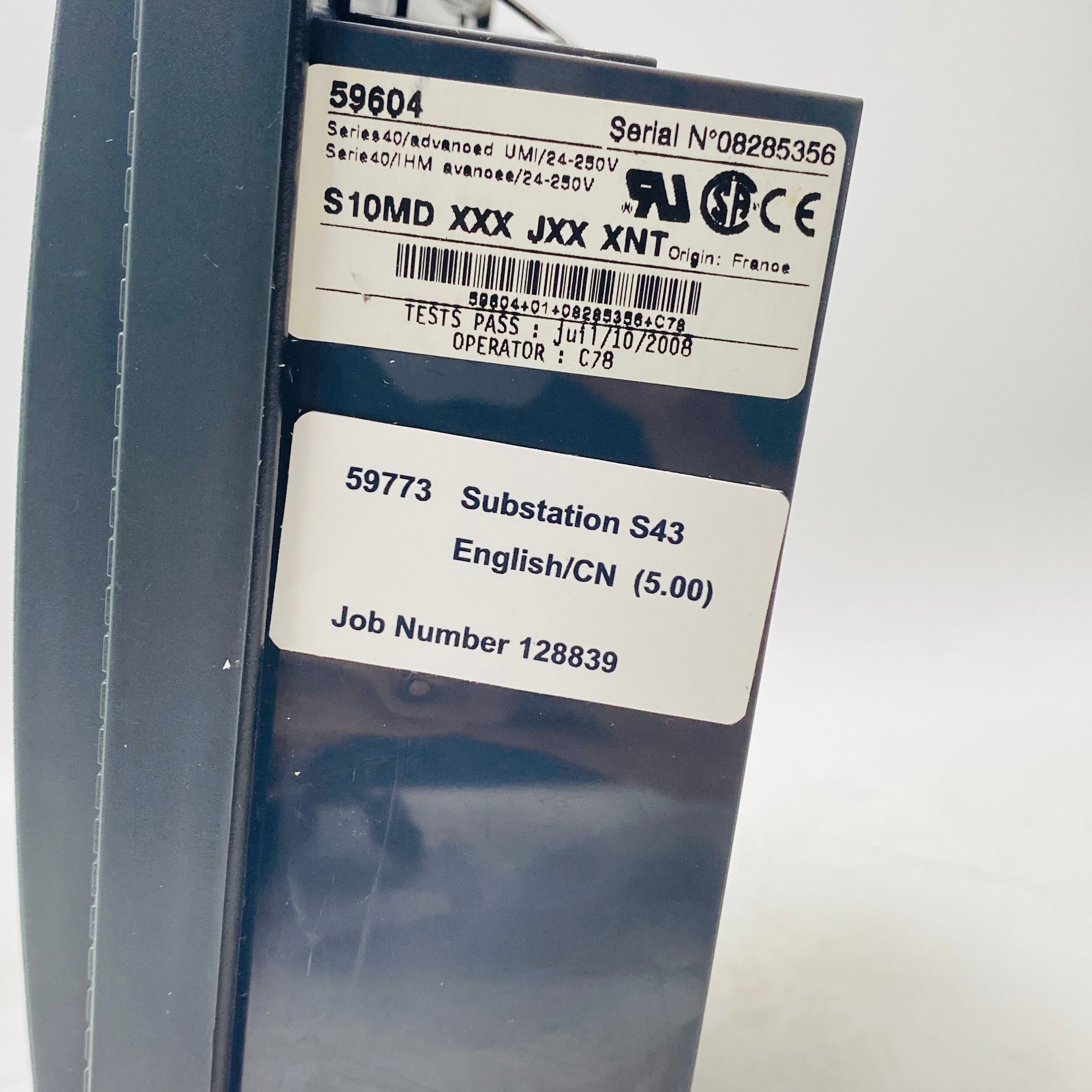 Schneider Sepam-S43 Integrated Relay Protection Device