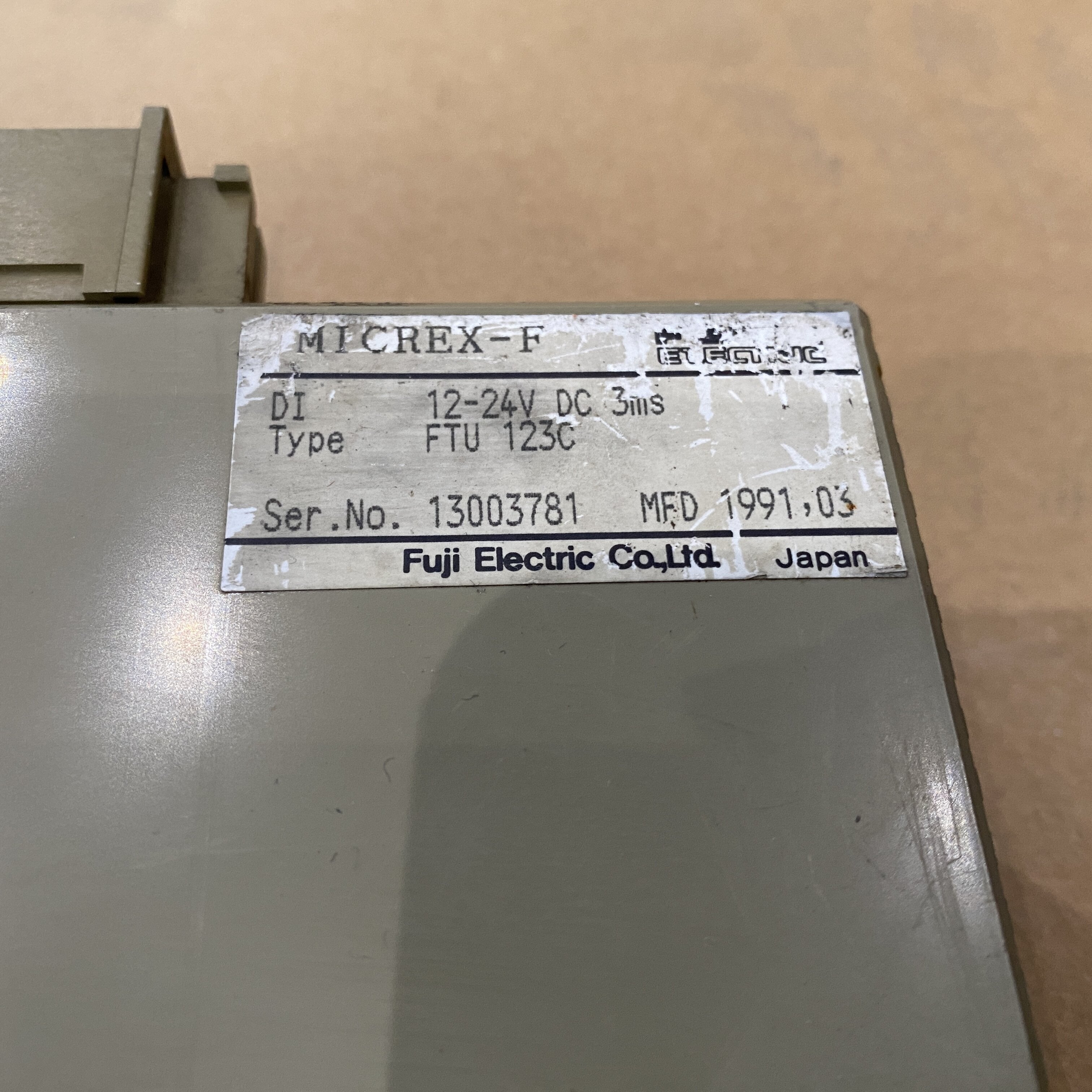 富士馬達 MICREX-F FTU123C 模組