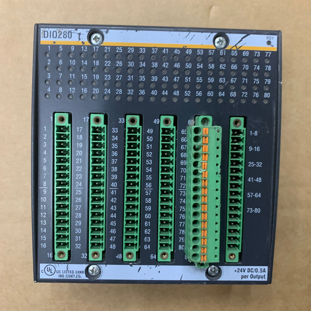 BACHMANN DIO280 DIGITAL INPUT OUTPUT MODULE