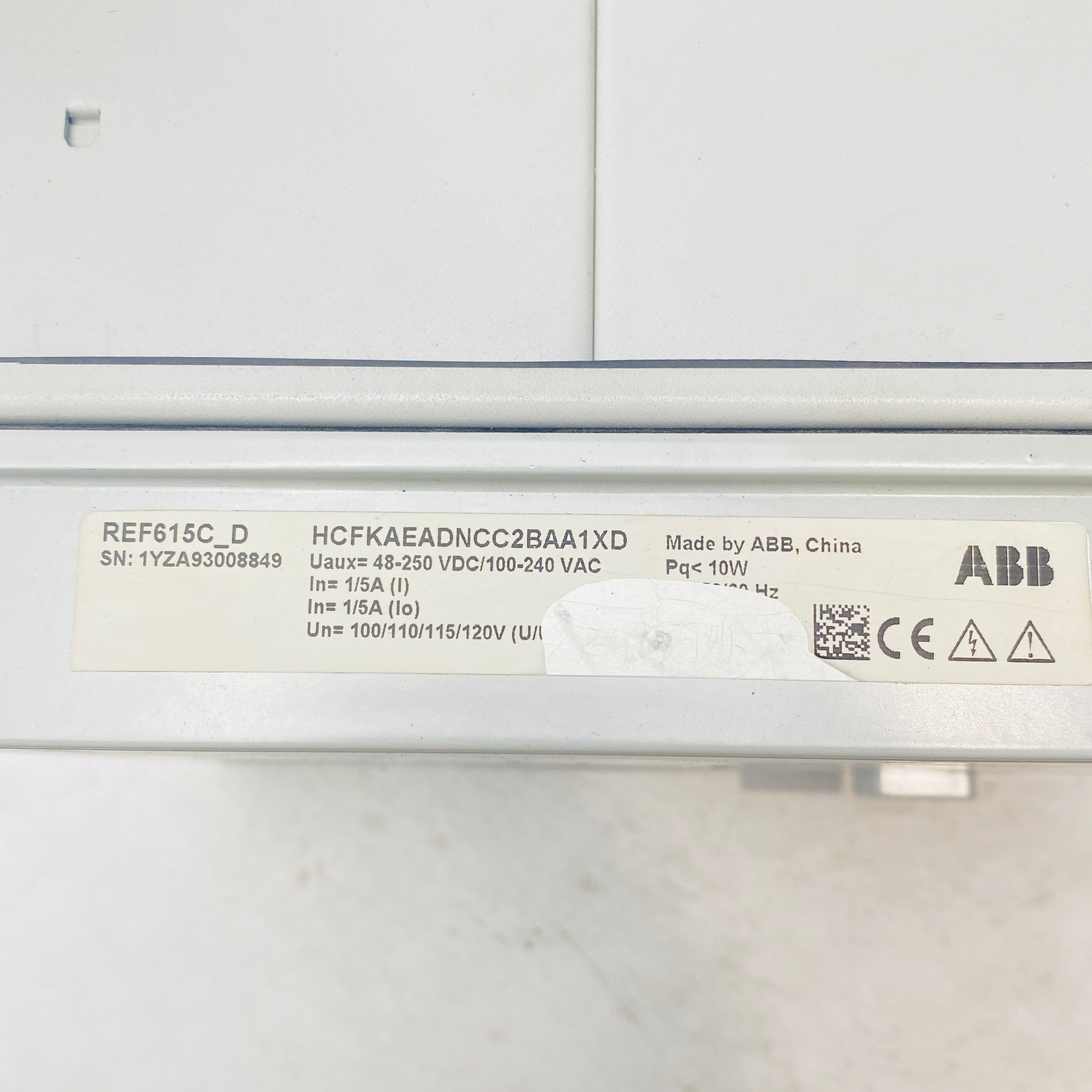 ABB REF615C_D RELAY FEEDER PROTECTION CONTROL