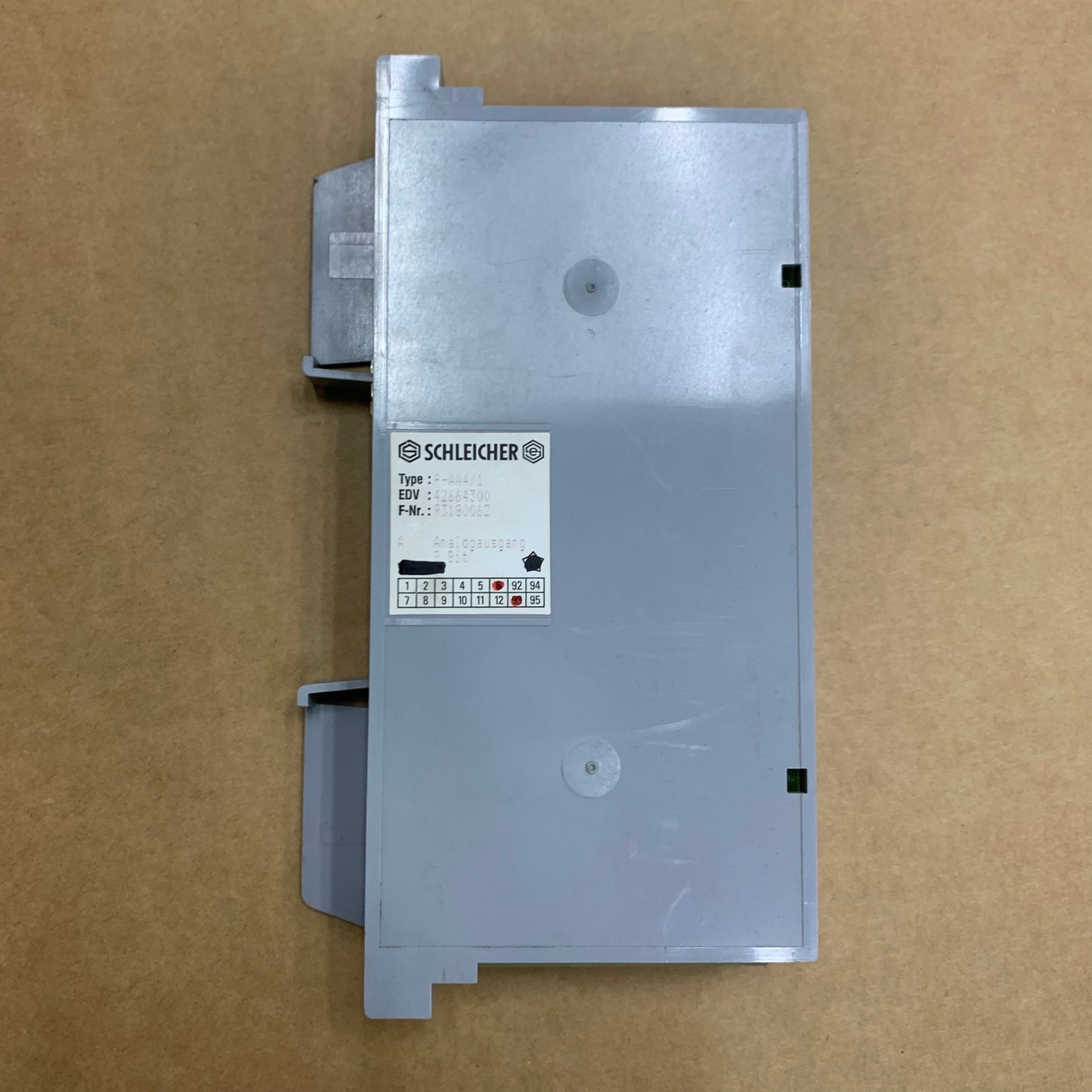 Schleicher P-AA4/1 Analog Output Module