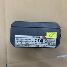 Load image into Gallery viewer, Siemens Bus Coupler Sinec 6GK1901-0AA00-0AA0